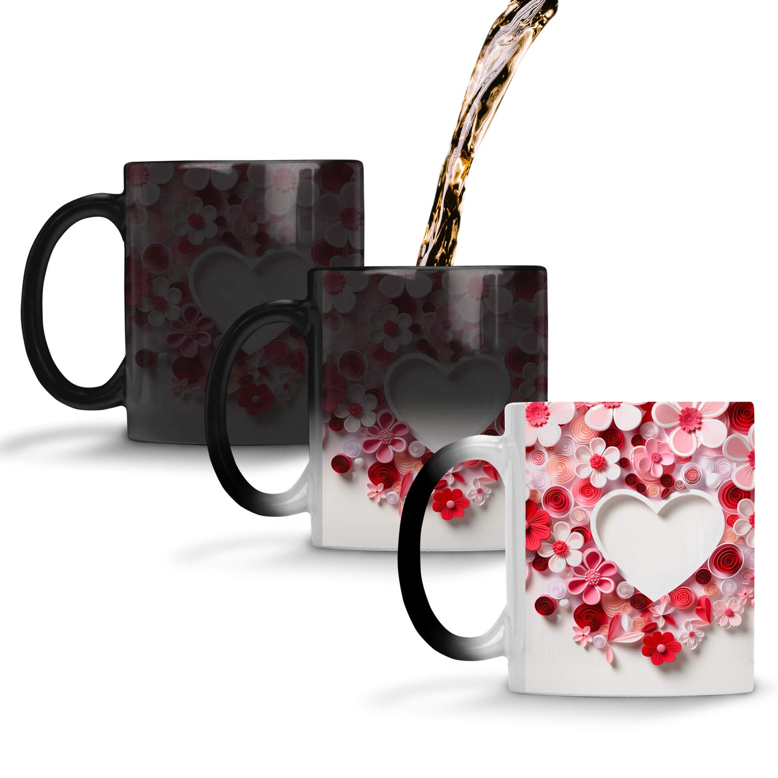 YuBingo Flowery Heart Symphony Coffee Mug Magic