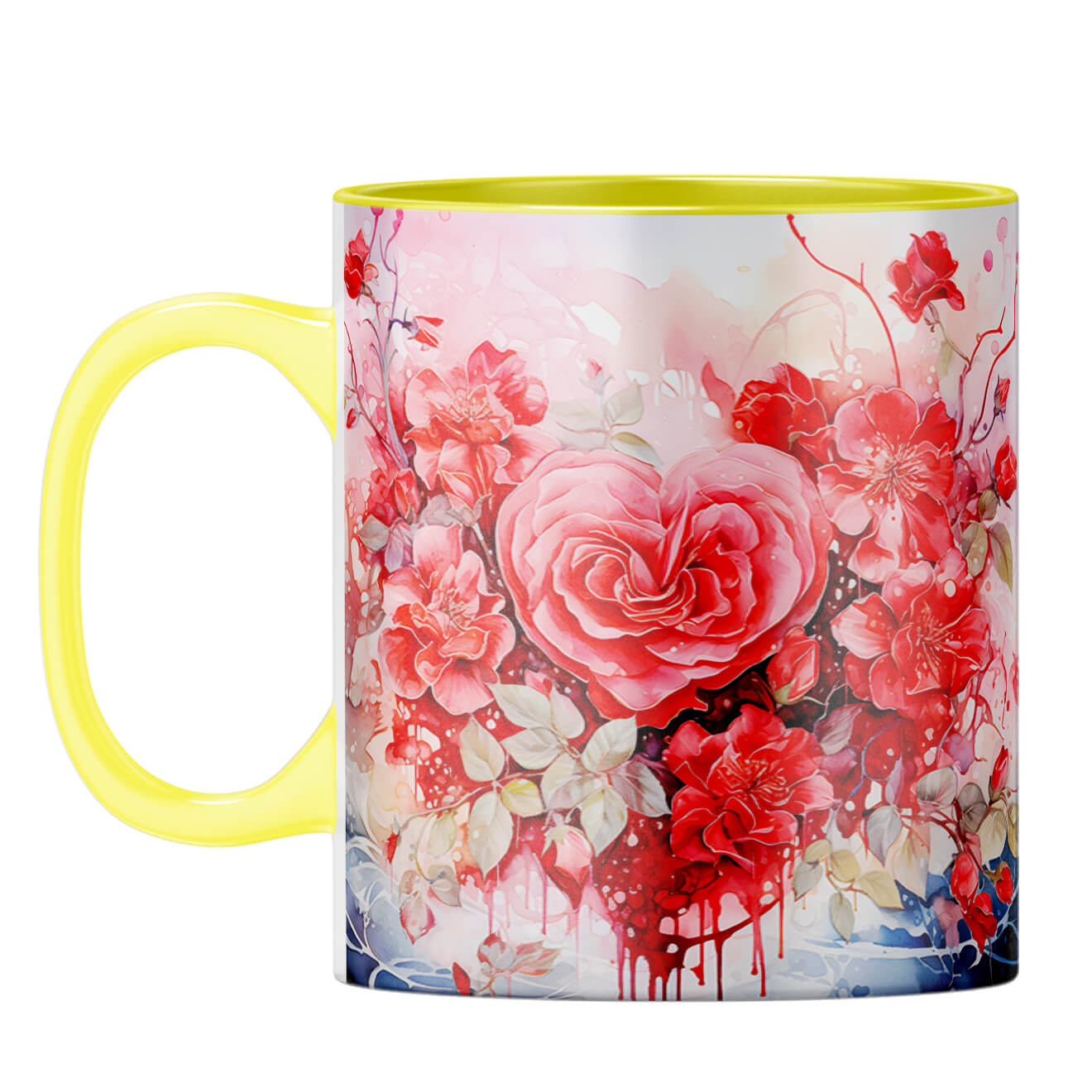 YuBingo Flowery Hearts Elegance Coffee Mug