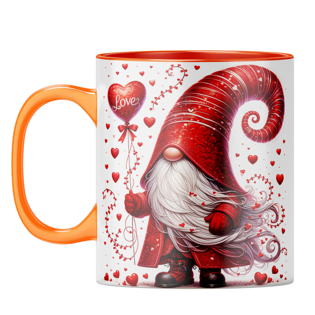 YuBingo Gnome Love Magic Coffee Mug Orange