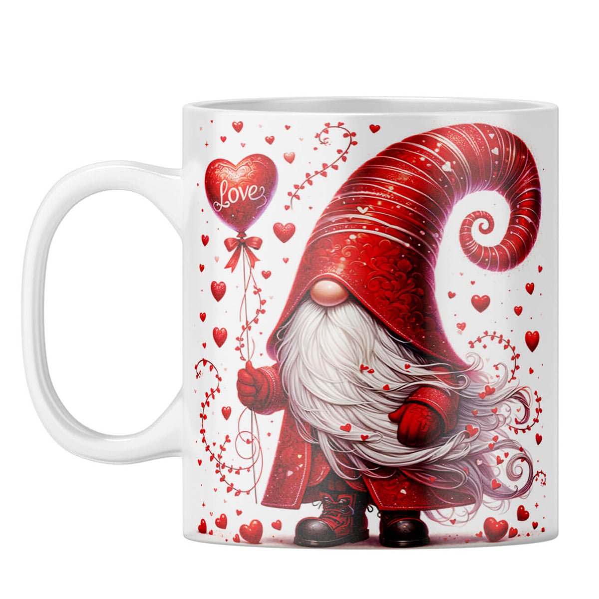 YuBingo Gnome Love Magic Coffee Mug White