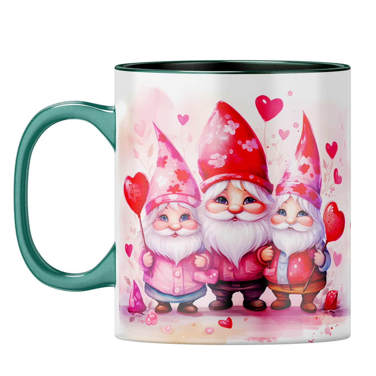YuBingo Gnomes Together Magic Coffee Mug Dark Green