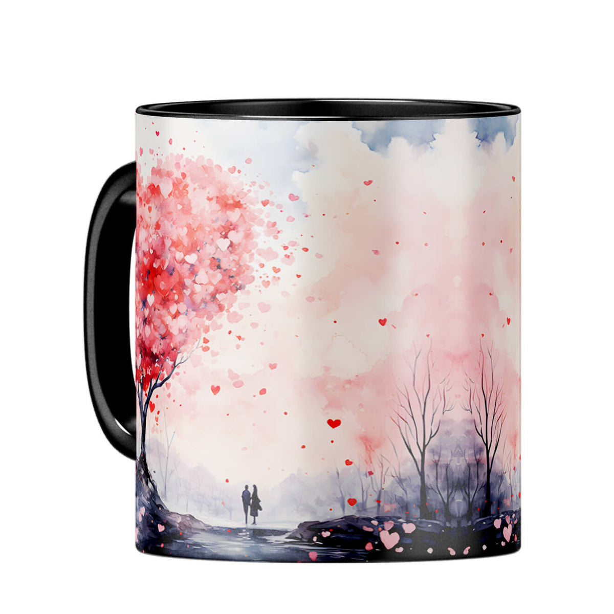 YuBingo Heart Tree Symphony Coffee MugC-Black