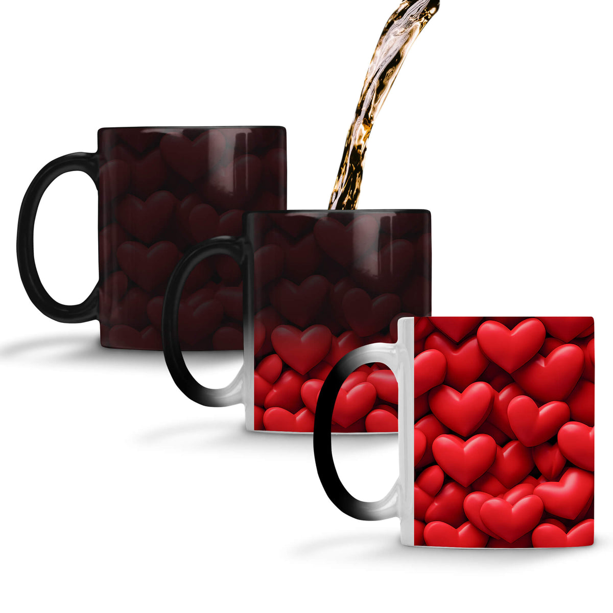 YuBingo Hearts Galore Coffee Mug Magic