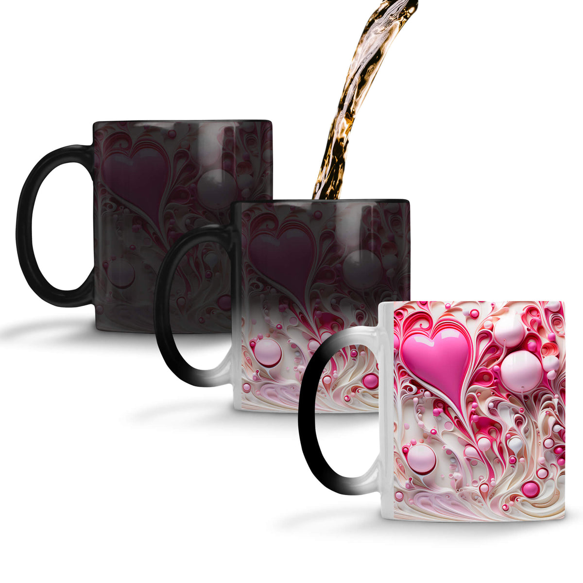 YuBingo Hearts Melting Affair Coffee Mug Magic