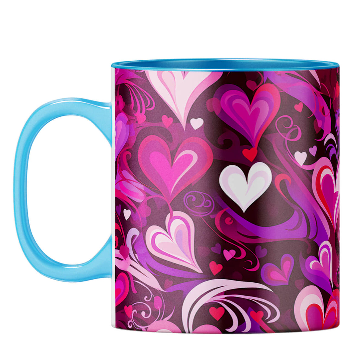 YuBingo Hearts Symphony Coffee Mug