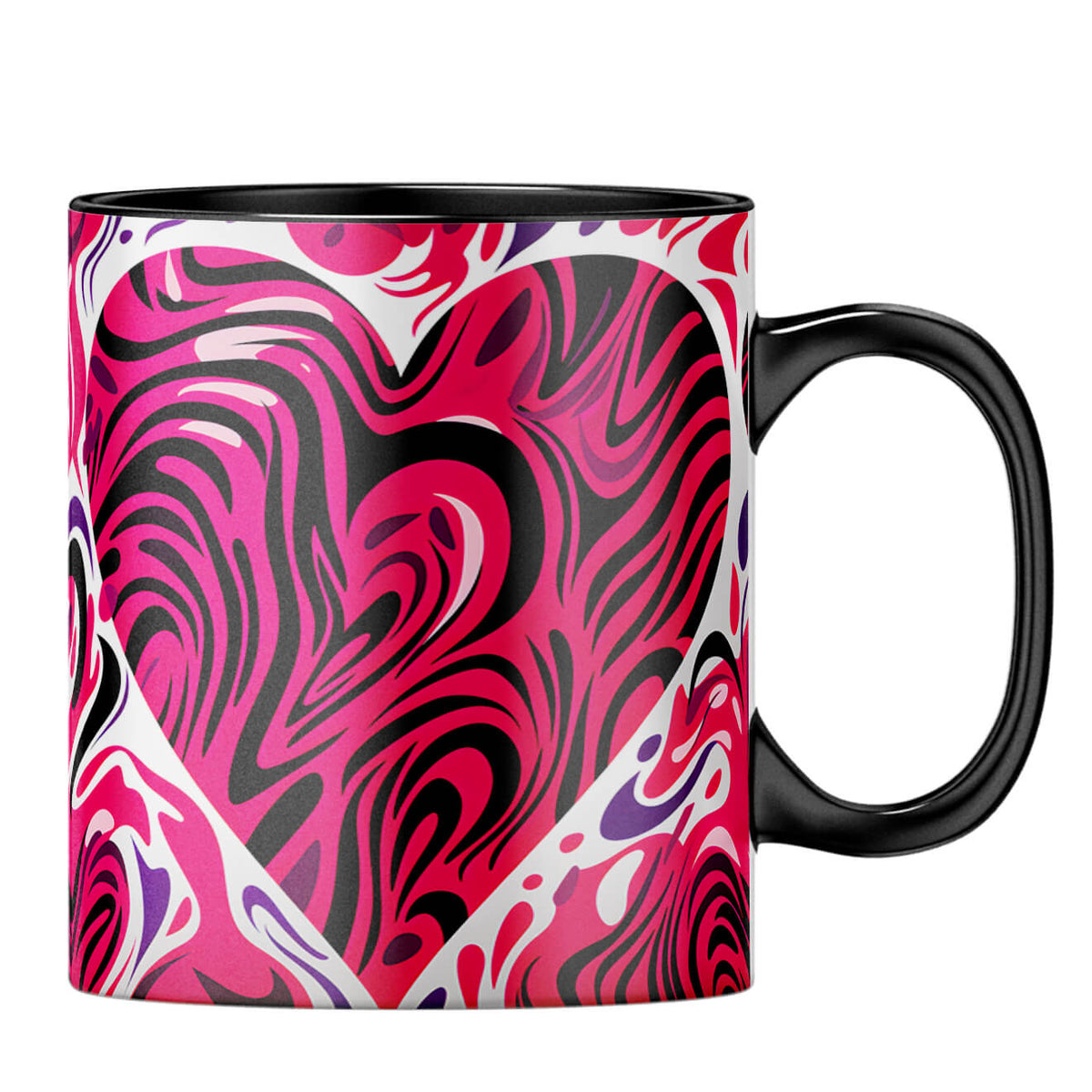 YuBingo Hearty Desire Serenade Coffee MugB-Black
