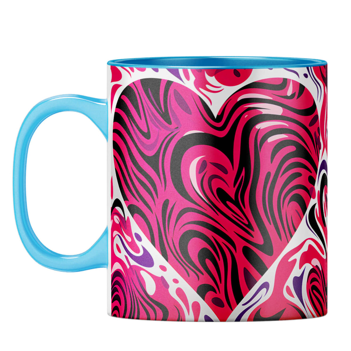 YuBingo Hearty Desire Serenade Coffee Mug Light Blue