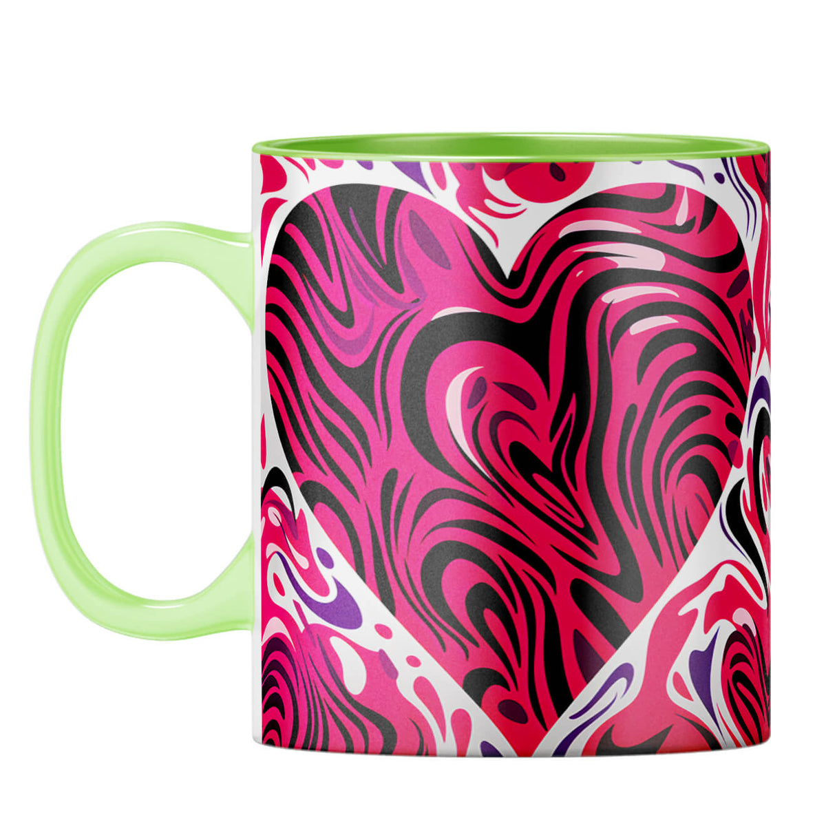 YuBingo Hearty Desire Serenade Coffee Mug Light Green