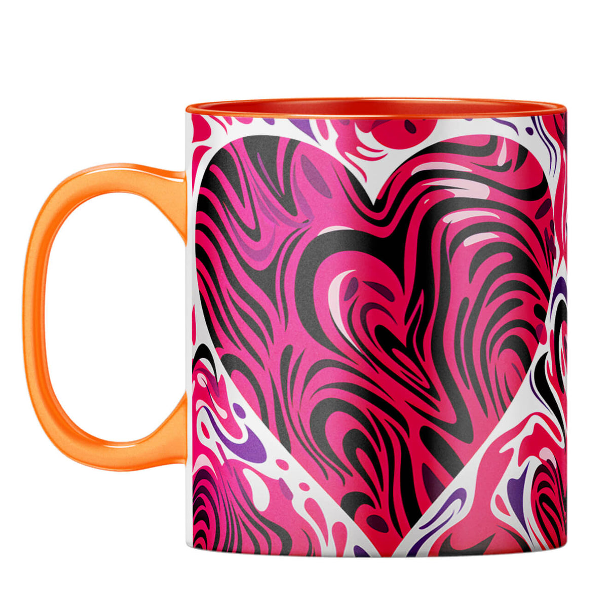 YuBingo Hearty Desire Serenade Coffee Mug Orange