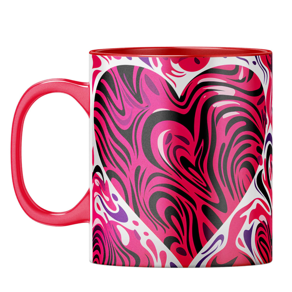 YuBingo Hearty Desire Serenade Coffee Mug Red