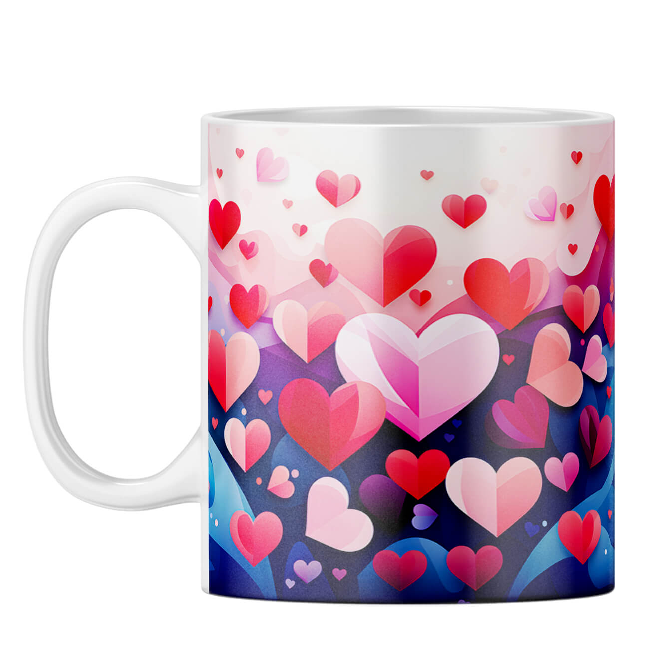 YuBingo Hearty Love Serenade Coffee Mug White