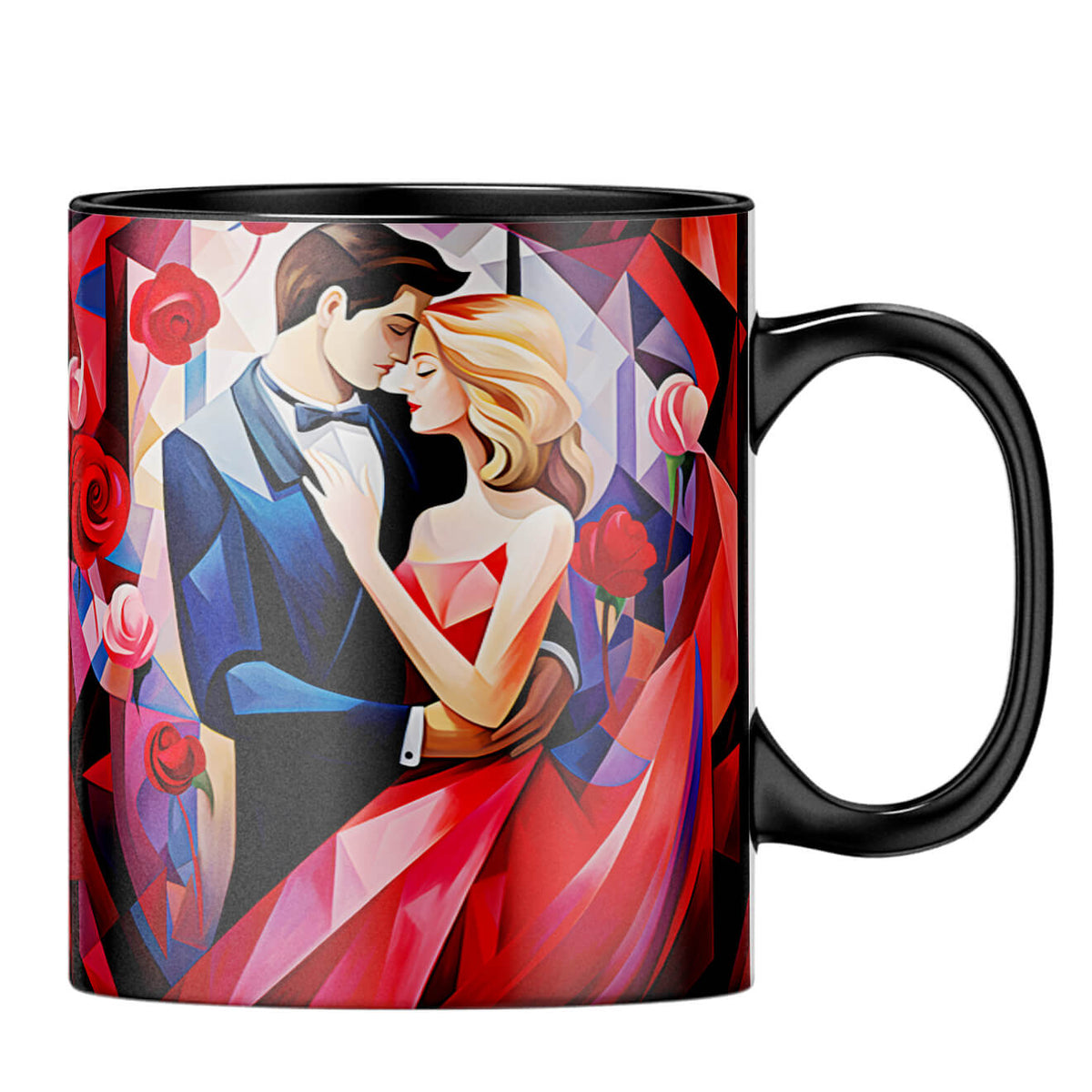 YuBingo Intimate Love Whispers Coffee MugB-Black
