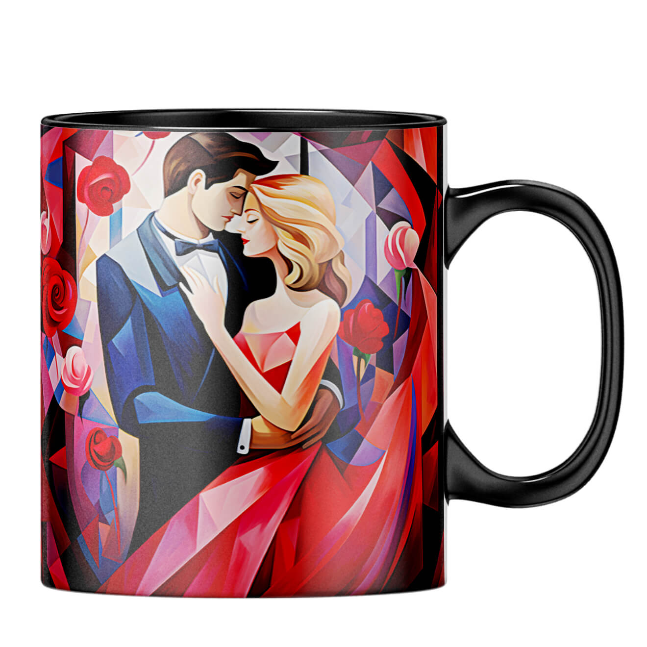 YuBingo Intimate Love Whispers Coffee MugB-Black
