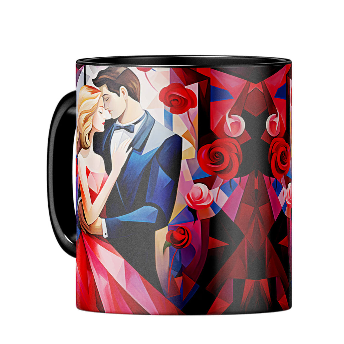 YuBingo Intimate Love Whispers Coffee MugC-Black