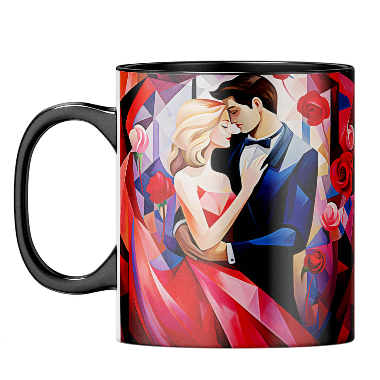 YuBingo Intimate Love Whispers Coffee Mug Black