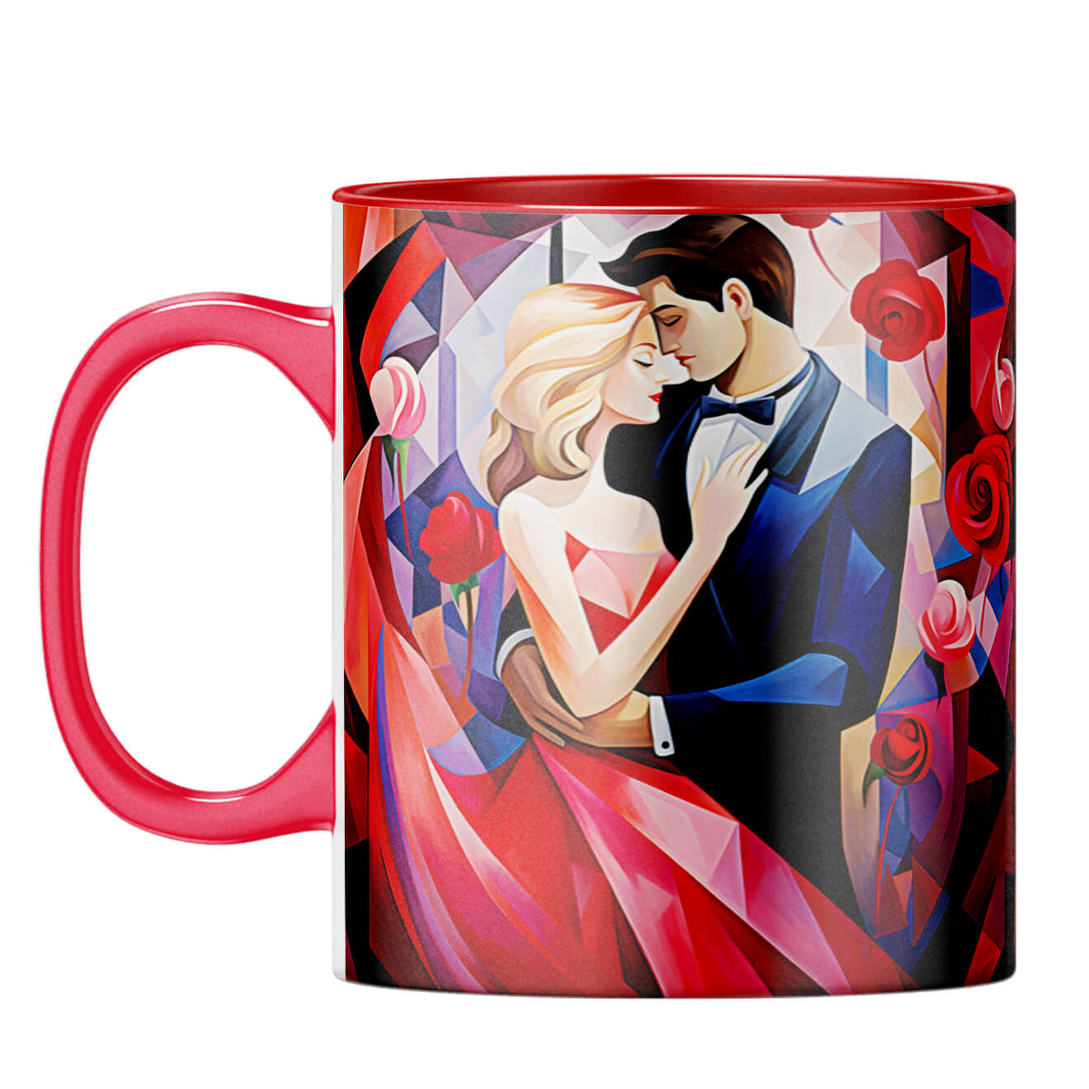 YuBingo Intimate Love Whispers Coffee Mug Red
