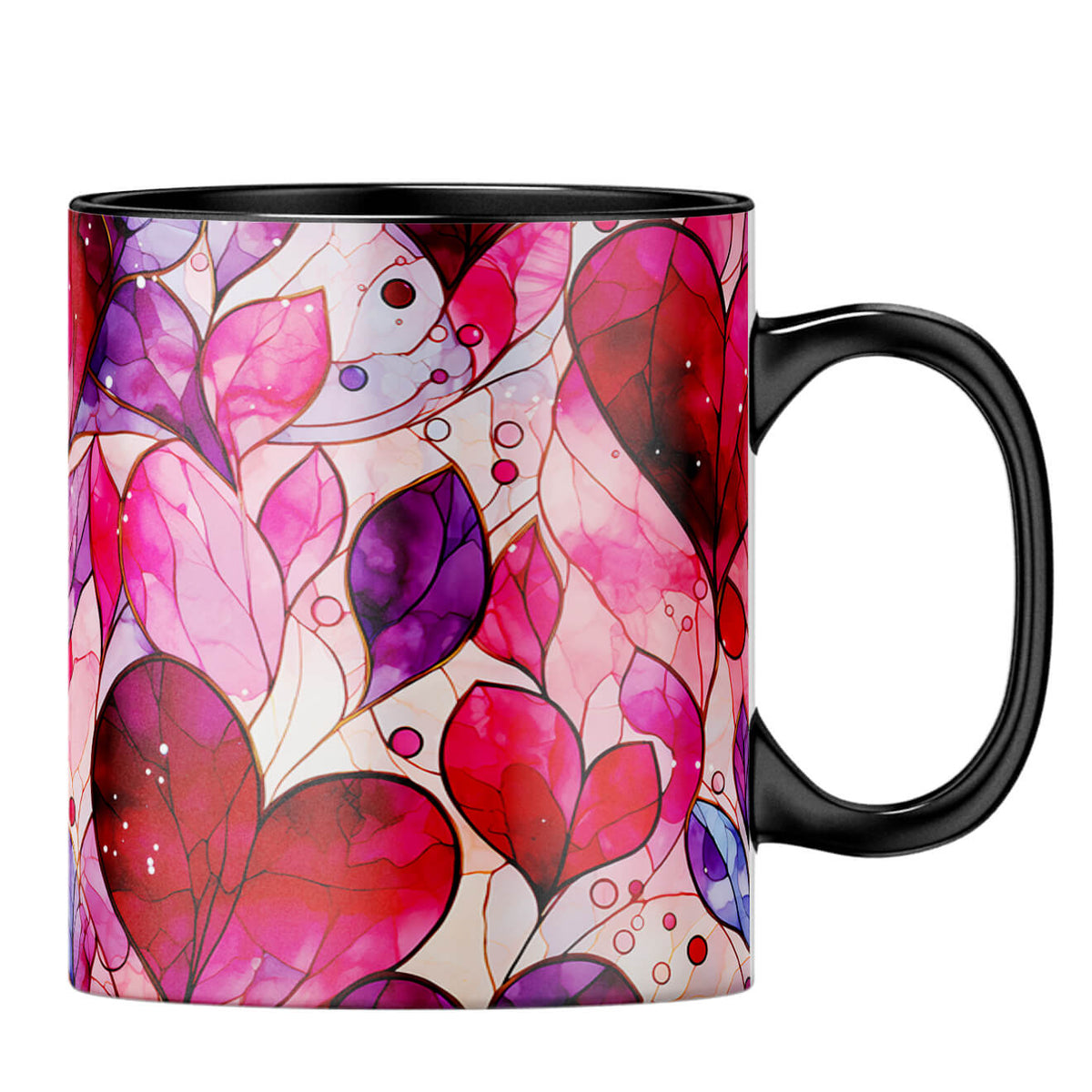 YuBingo Leafy Desires Harmony Coffee MugB-Black