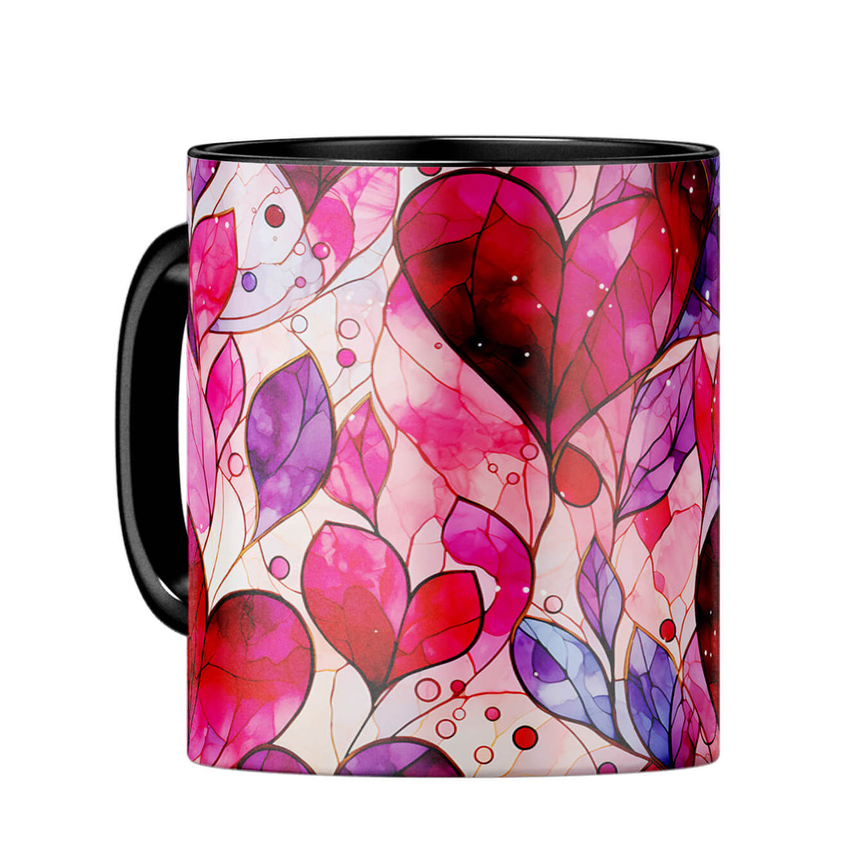 YuBingo Leafy Desires Harmony Coffee MugC-Black