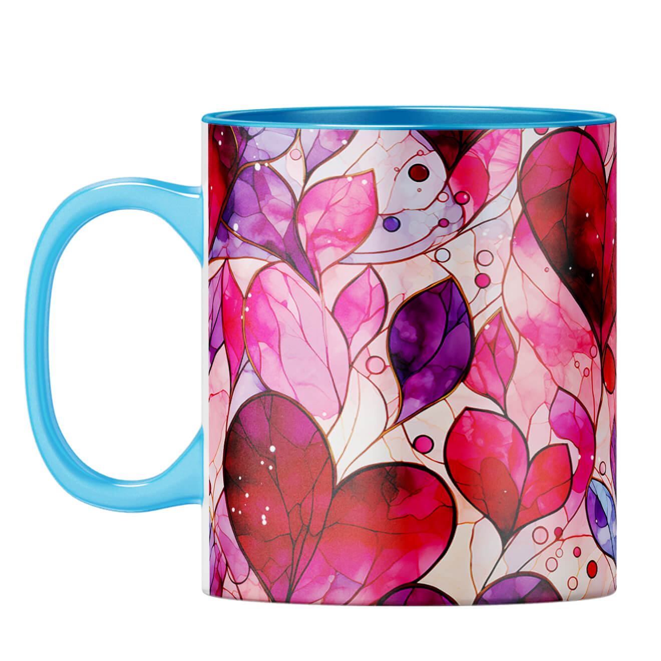 YuBingo Leafy Desires Harmony Coffee Mug Light Blue