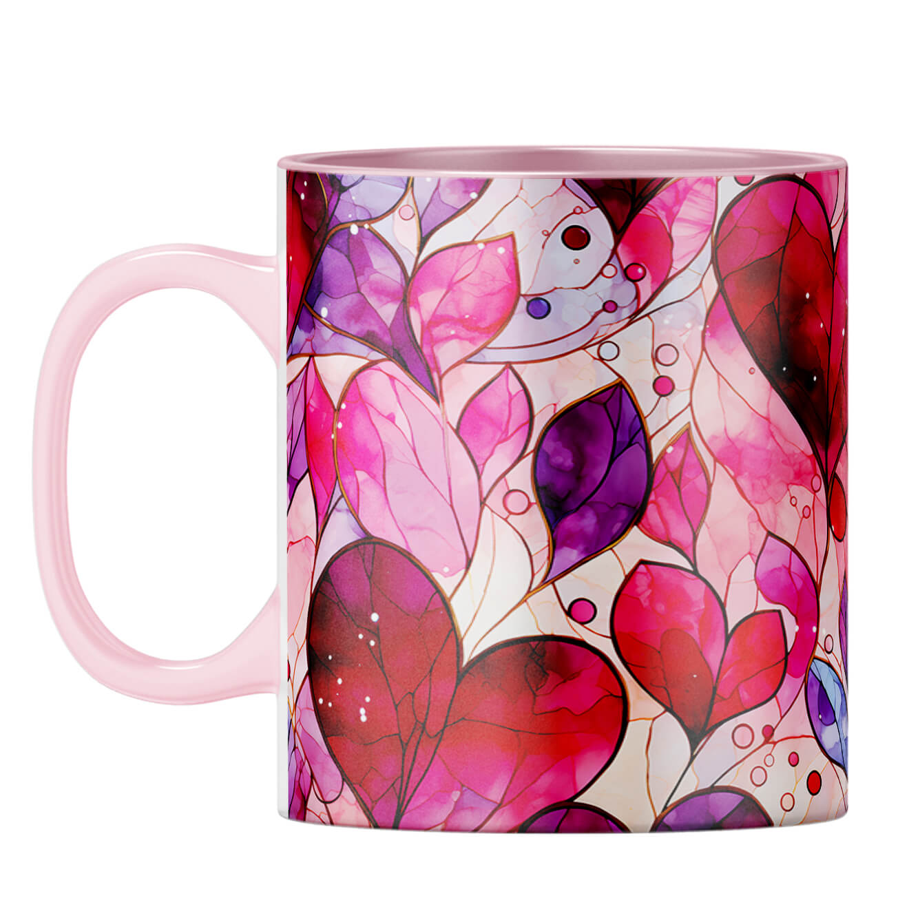 YuBingo Leafy Desires Harmony Coffee Mug Pink
