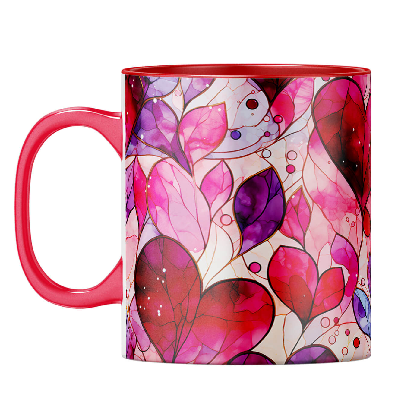 YuBingo Leafy Desires Harmony Coffee Mug Red