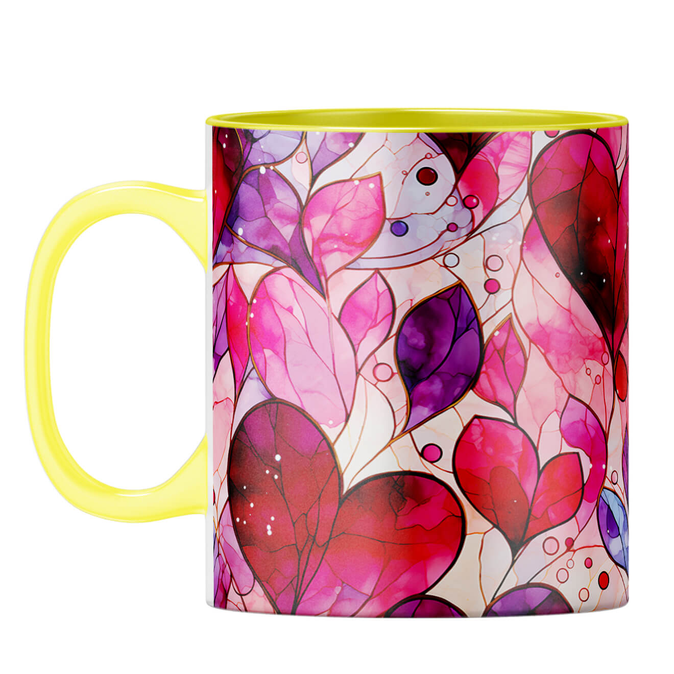 YuBingo Leafy Desires Harmony Coffee Mug Yellow