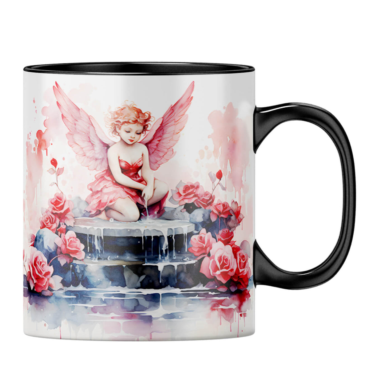 YuBingo Love Fairy Dreams Coffee MugB-Black