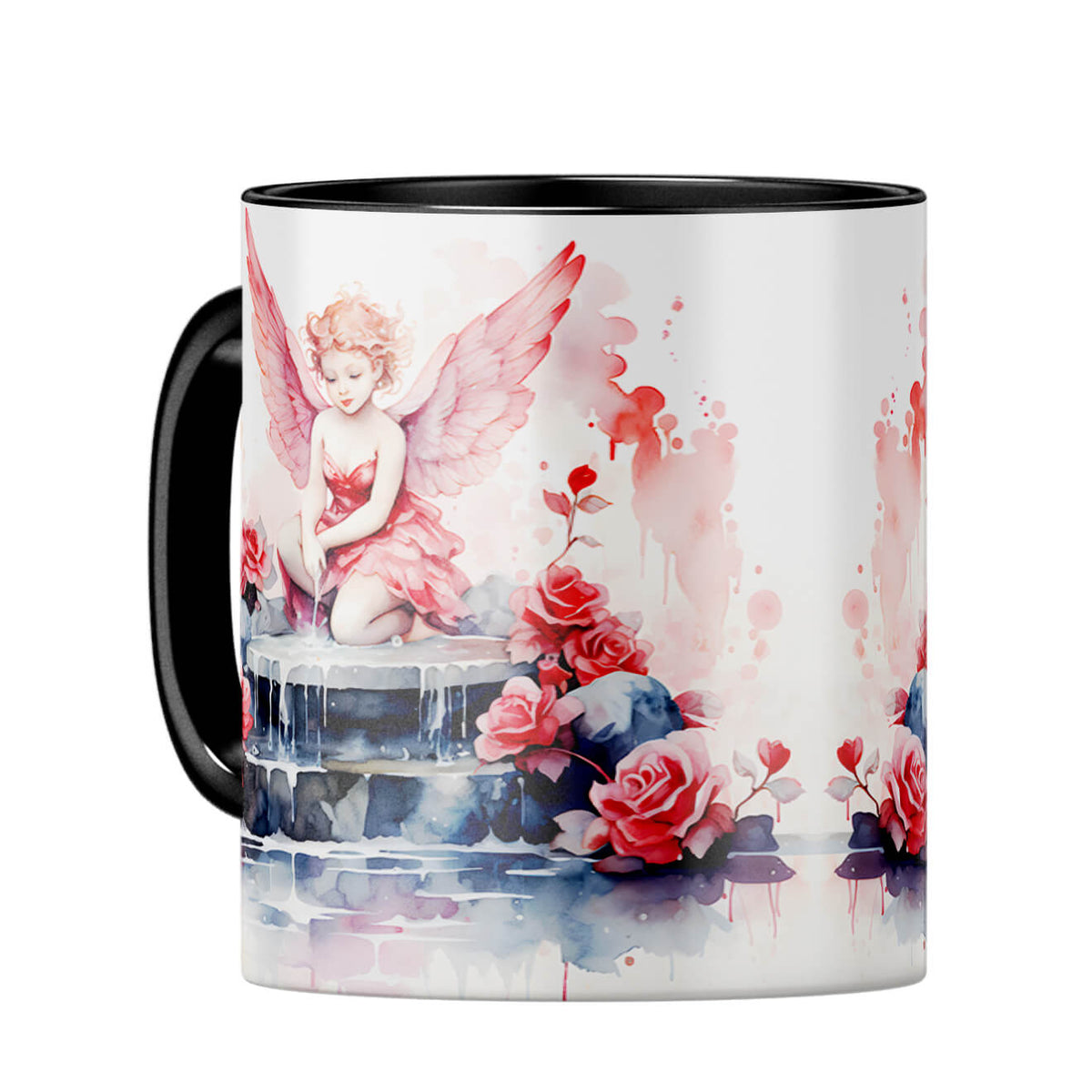 YuBingo Love Fairy Dreams Coffee MugC-Black
