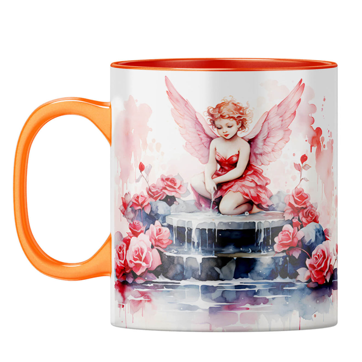 YuBingo Love Fairy Dreams Coffee Mug Orange