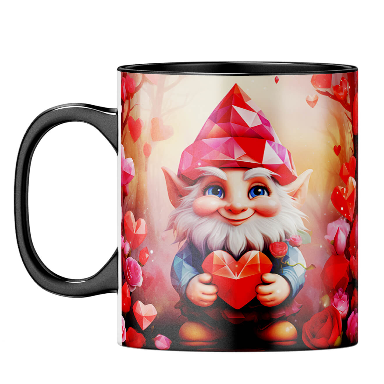YuBingo Love Messenger Serenade Coffee Mug Black