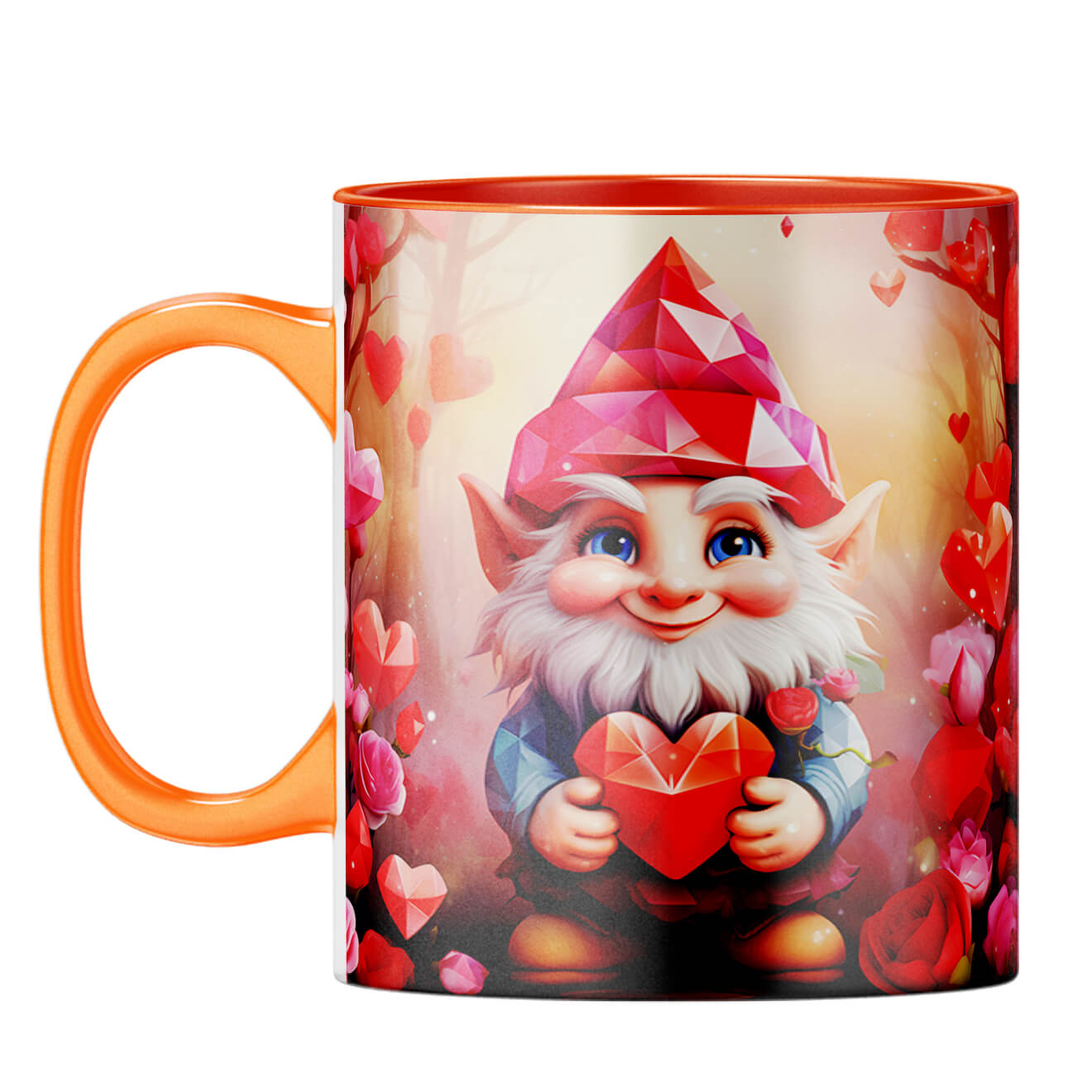 YuBingo Love Messenger Serenade Coffee Mug Orange
