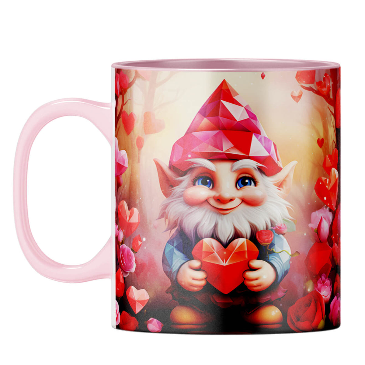 YuBingo Love Messenger Serenade Coffee Mug Pink