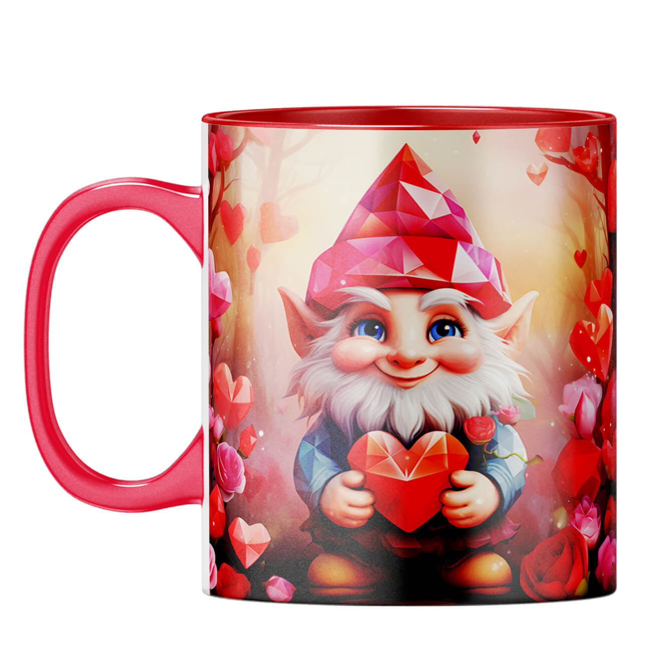 YuBingo Love Messenger Serenade Coffee Mug Red
