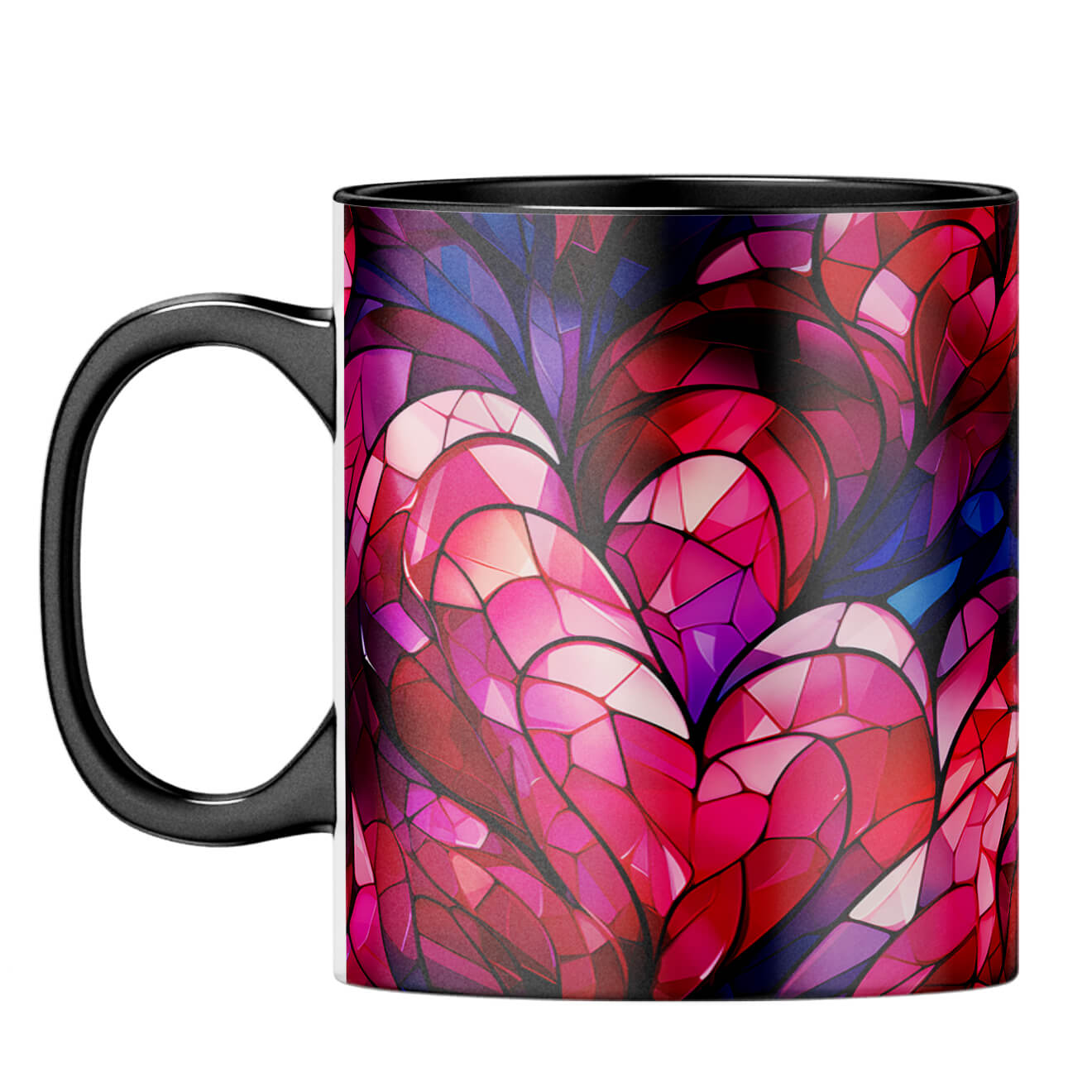 YuBingo Love Mosaic Dreams Coffee Mug Black
