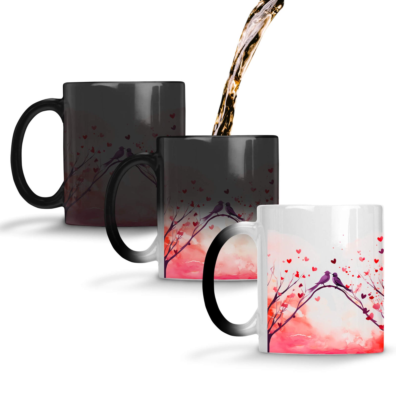 YuBingo Loving Birds Serenade Coffee Mug Magic