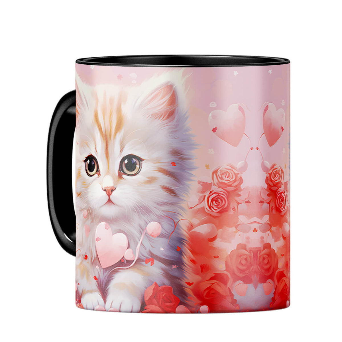 YuBingo Loving Cat Dreams Coffee MugC-Black