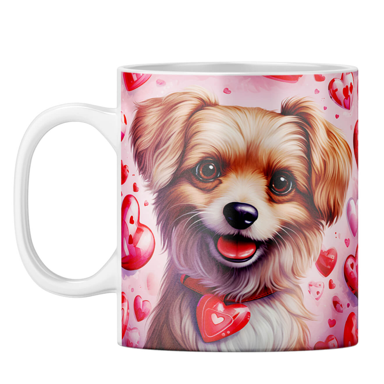 YuBingo Loving Dog Duo Coffee Mug