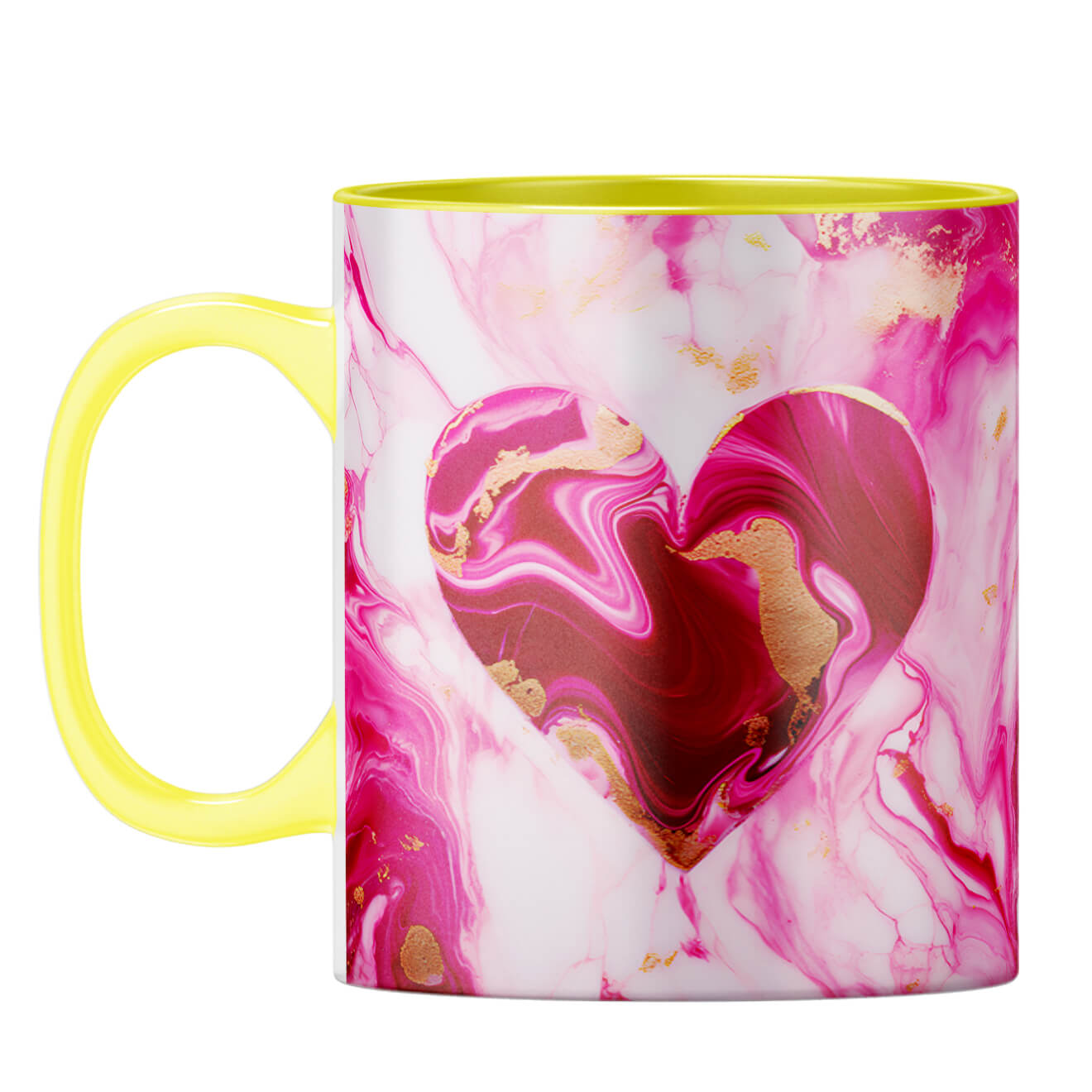 YuBingo Marble Heart Melody Coffee Mug
