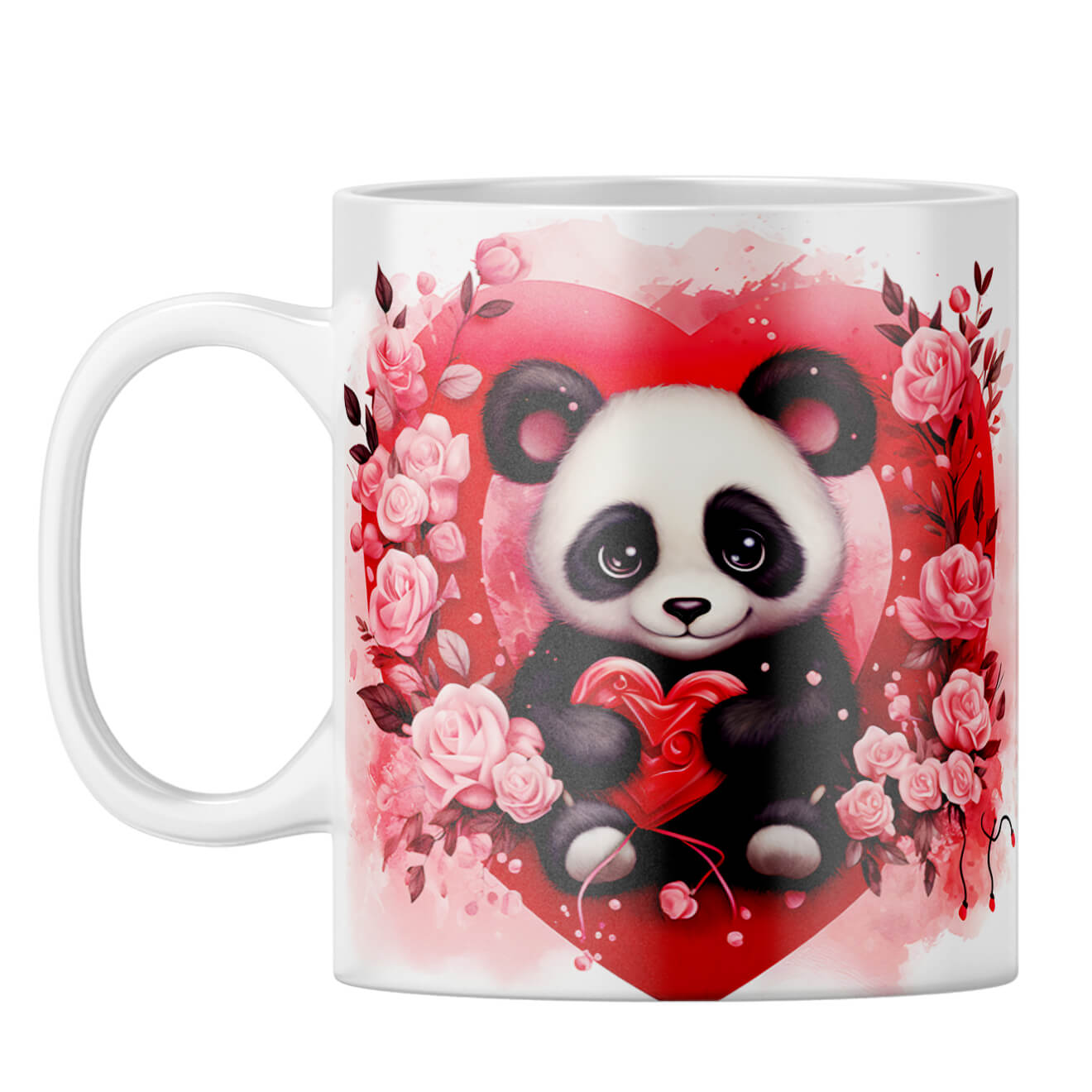 YuBingo Panda Love Symphony Coffee Mug