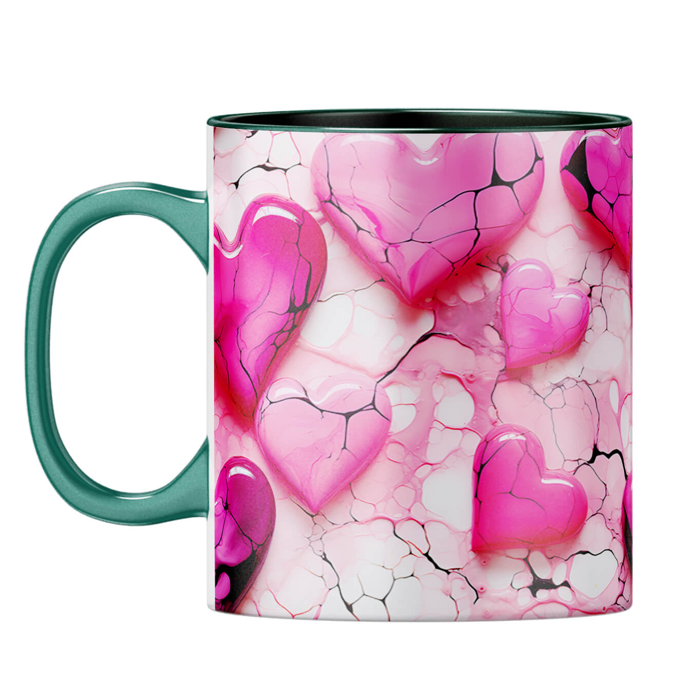 YuBingo Pinky Hearts Affection Coffee Mug