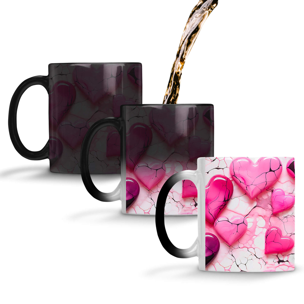 YuBingo Pinky Hearts Affection Coffee Mug Magic