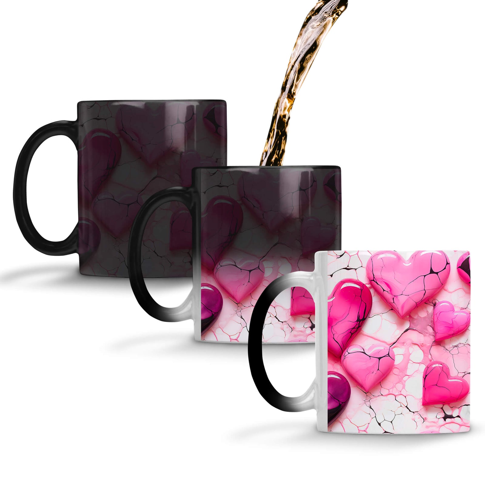 YuBingo Pinky Hearts Affection Coffee Mug Magic