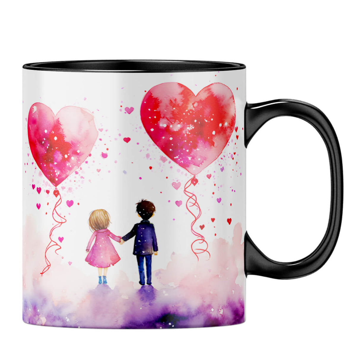 YuBingo Pure Love Symphony Coffee MugB-Black