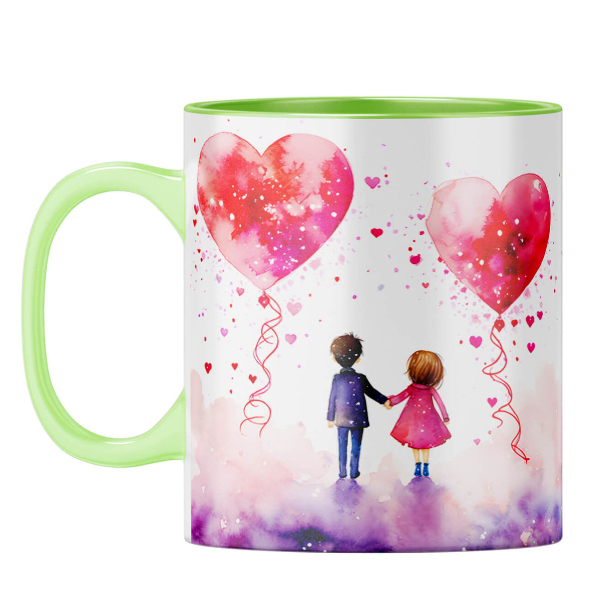 YuBingo Pure Love Symphony Coffee Mug Light Green