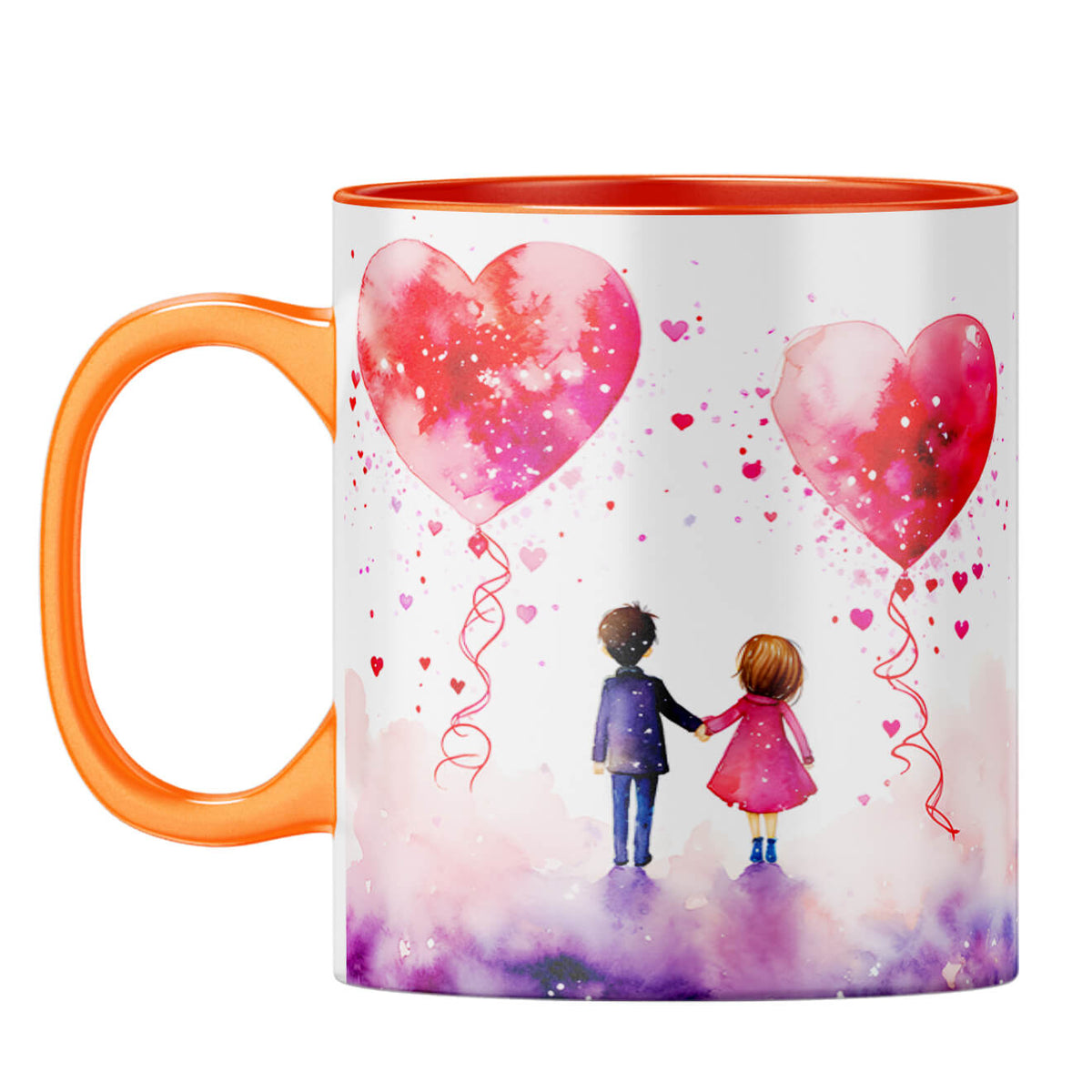 YuBingo Pure Love Symphony Coffee Mug Orange