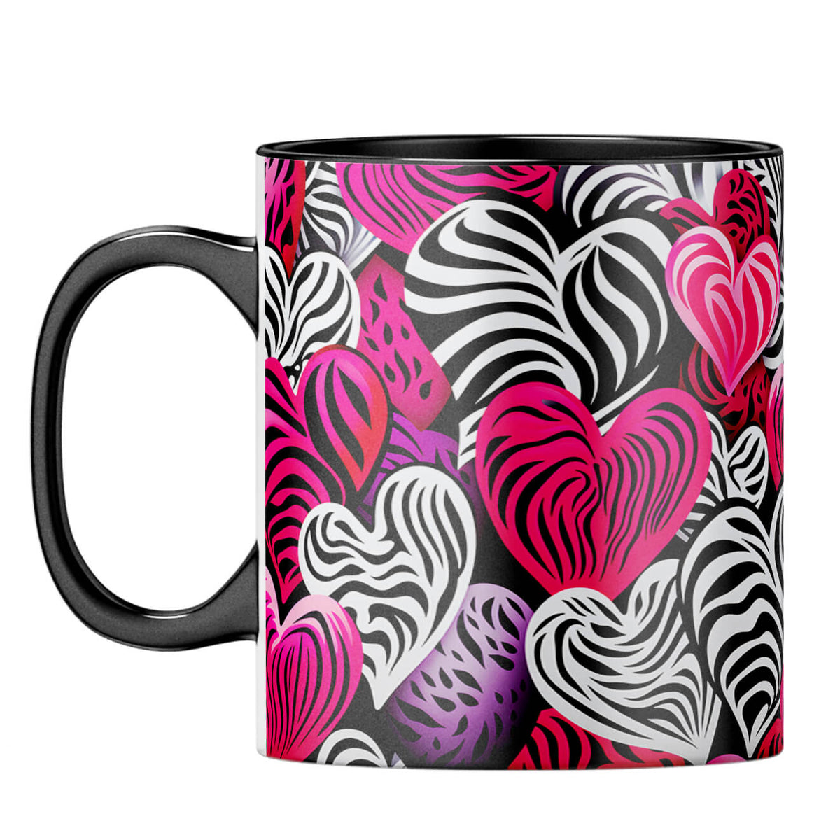 YuBingo Season of Hearts Symphony Coffee Mug Black
