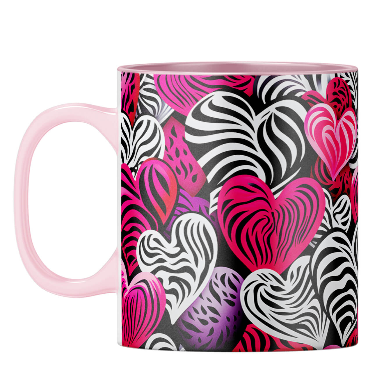 YuBingo Season of Hearts Symphony Coffee Mug Pink