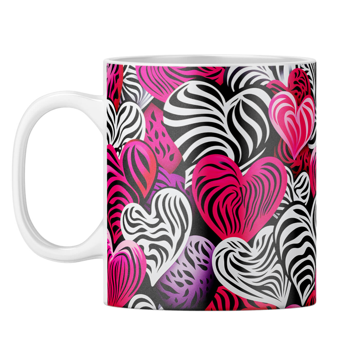 YuBingo Season of Hearts Symphony Coffee Mug White