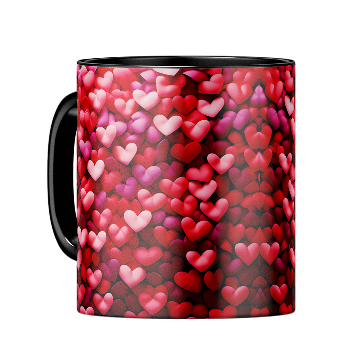 YuBingo So Many Hearts Magic Coffee MugC-Black