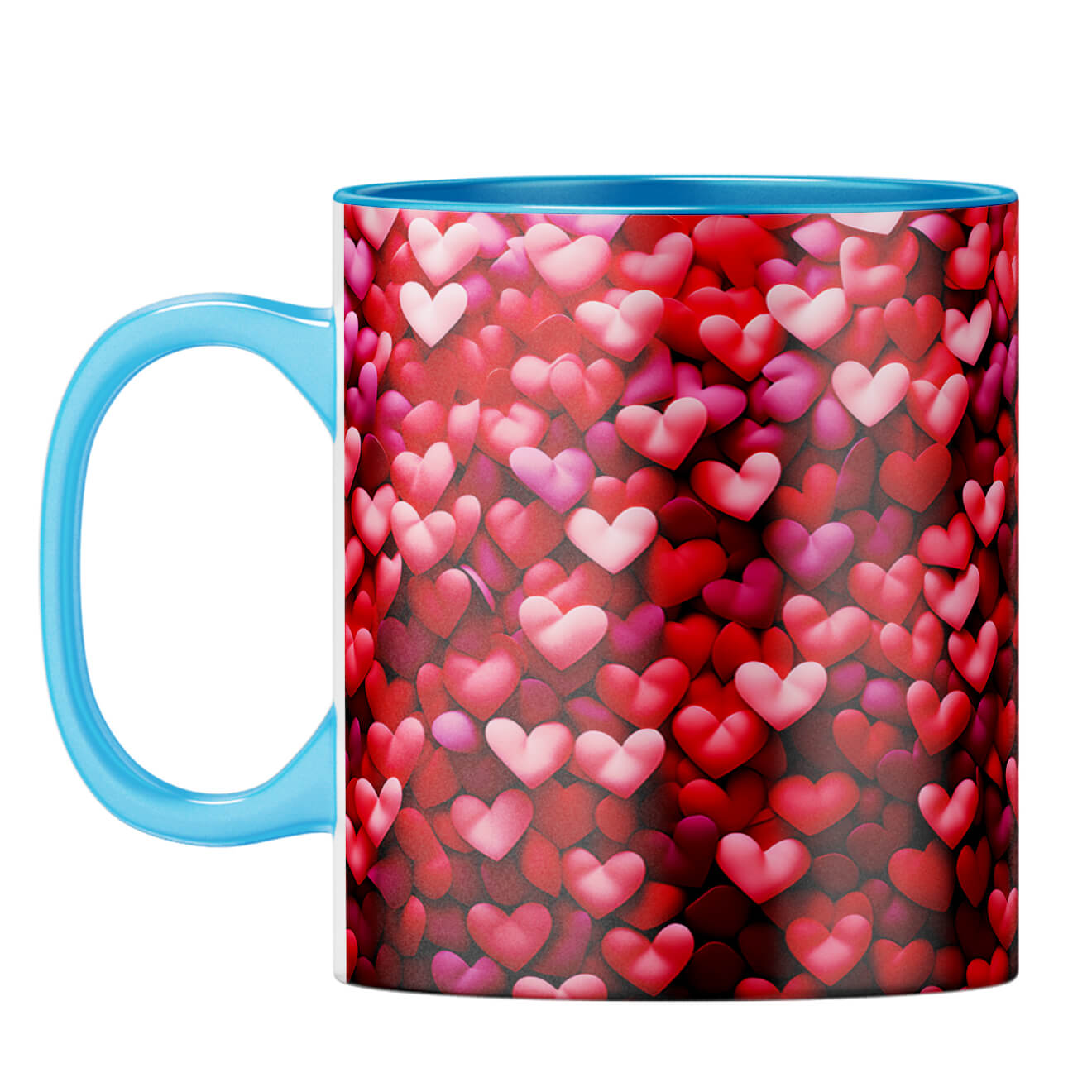 YuBingo So Many Hearts Magic Coffee Mug Light Blue